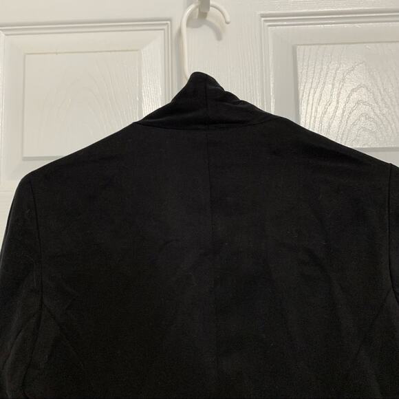 Cartonnier black drape front blazer - Picture 9 of 11